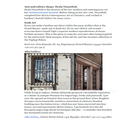 Istanbul Best Shops The Insiders Guide